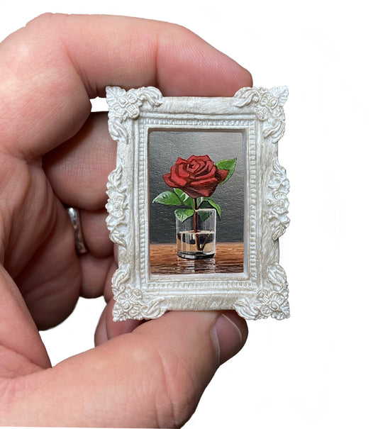 "Rose in a Glass"